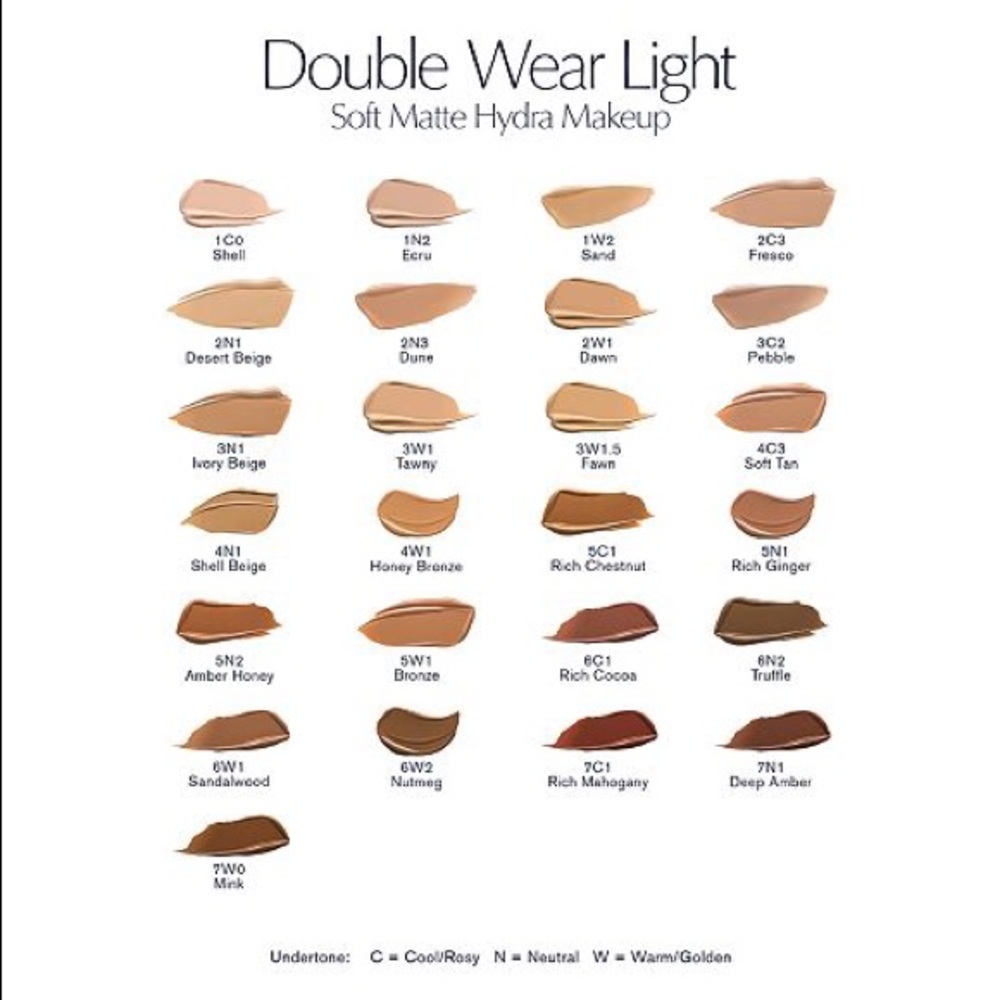 Estée Lauder Double Wear Light, Soft Matte Hyrda - Picture 2 of 5